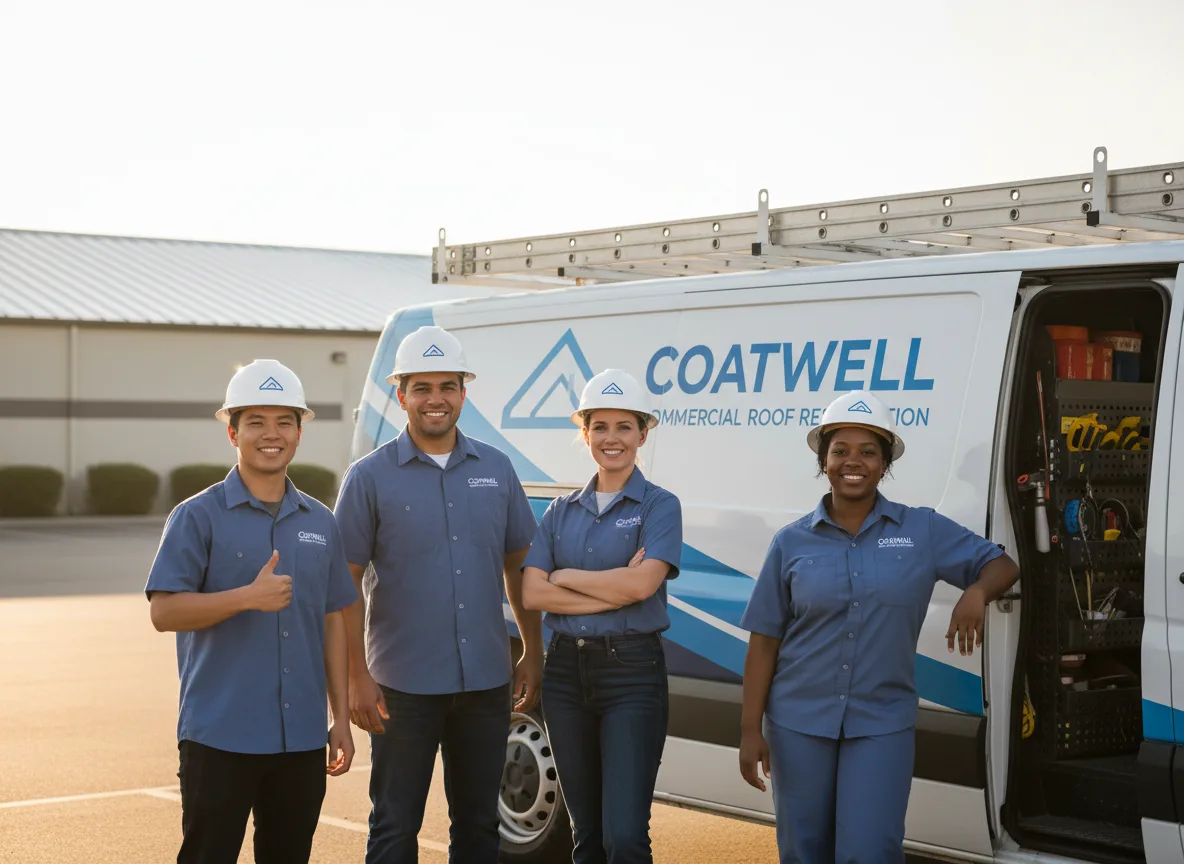 Commercial roof coating company in Ogden, IA